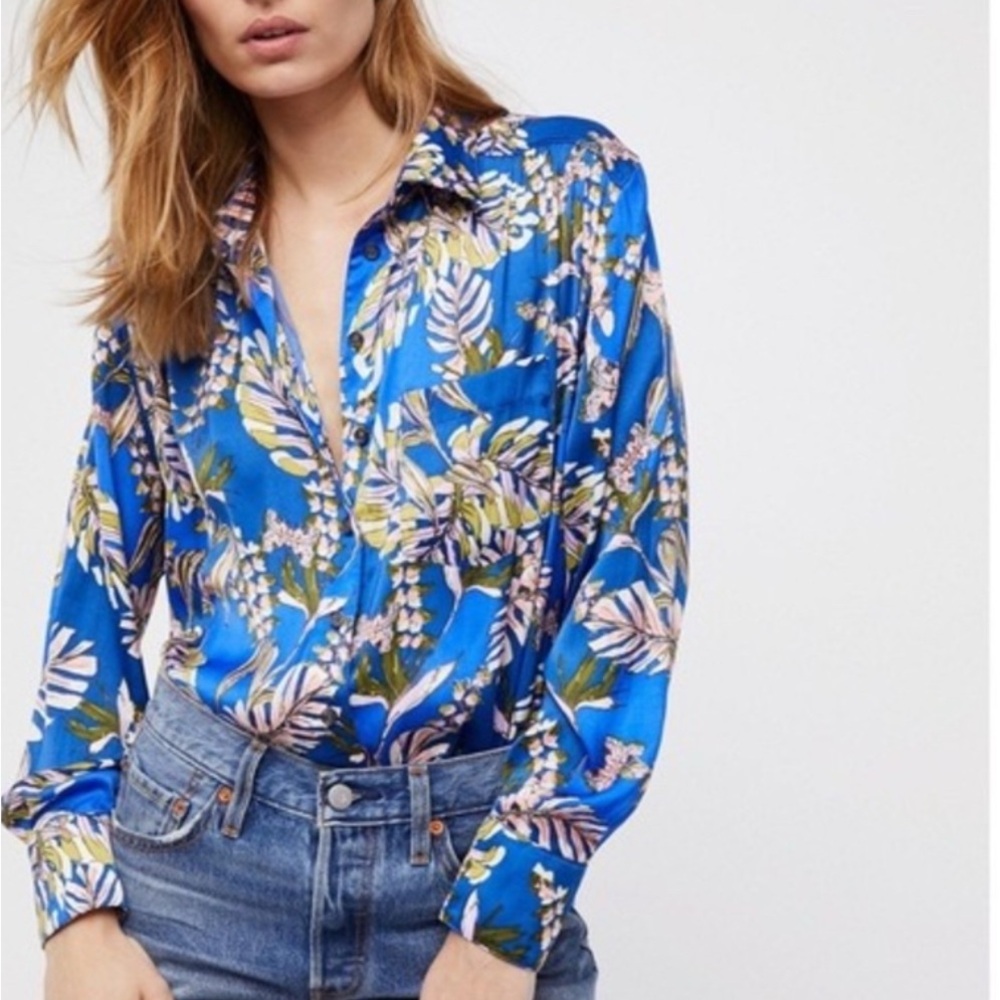 Free people Under the Palms shirt size M